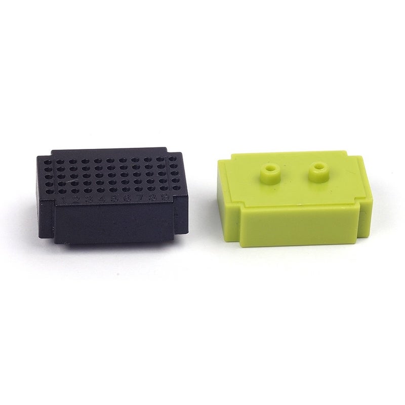 Cylewet 55 Tie Points Mini Solderless Bread Board PCB Circuit Board for Arduino 3 x 2cm (Pack of 7) CYT1030 - Image 3